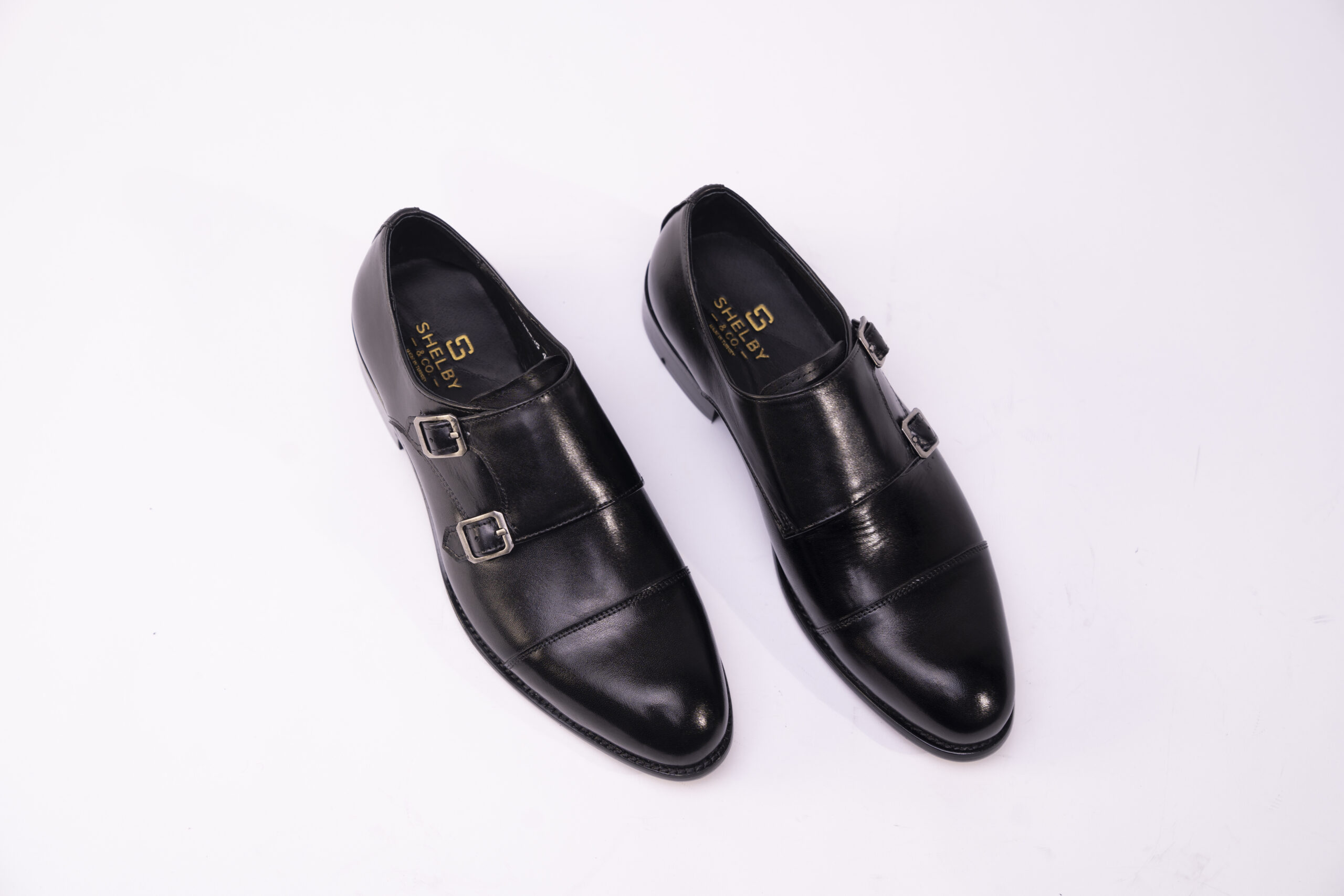 Double Monk Strap - Black - Image 2