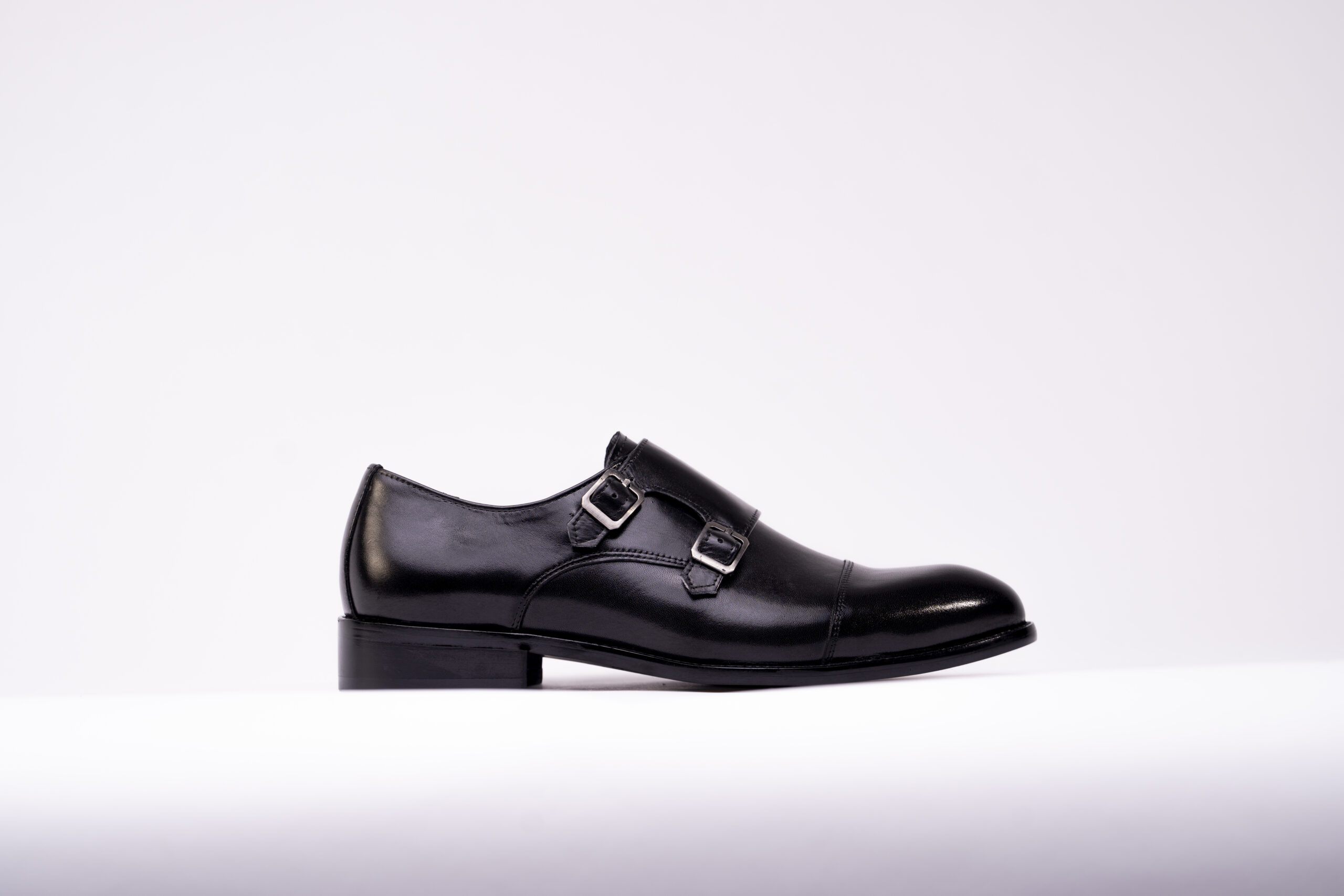Double Monk Strap - Black