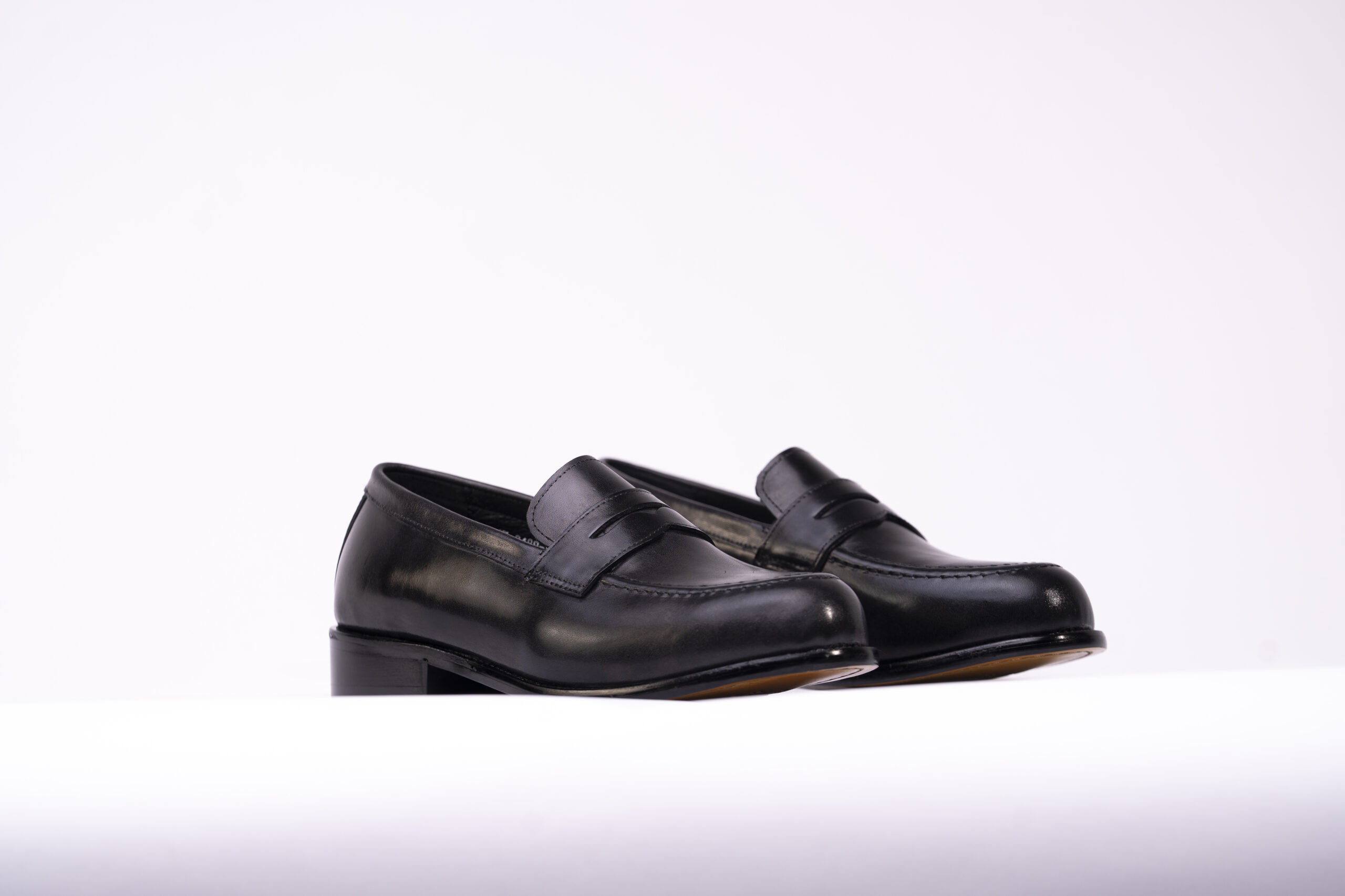 Penny Loafer - Black - Image 4