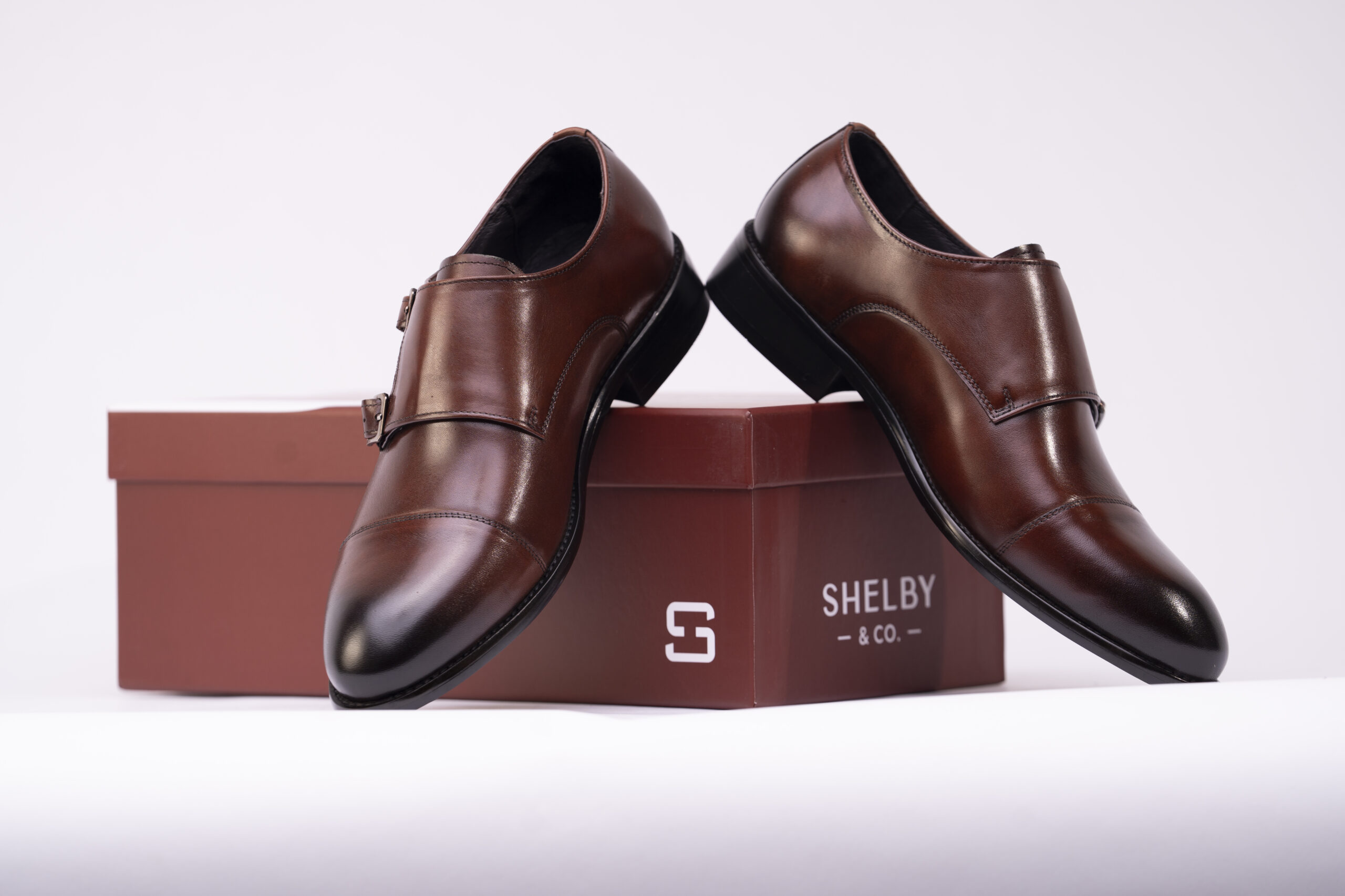 Double Monk Strap - French Brown - Image 5