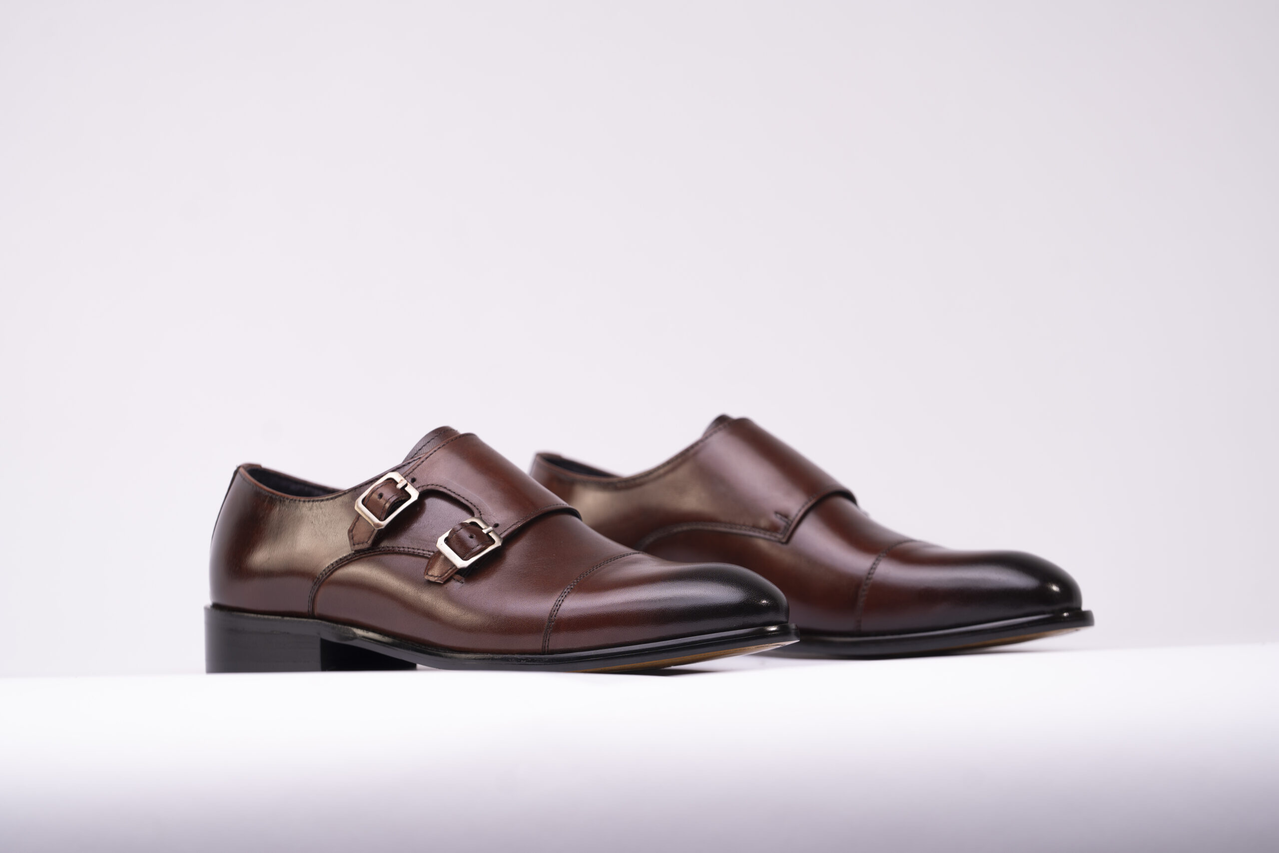 Double Monk Strap - French Brown - Image 4
