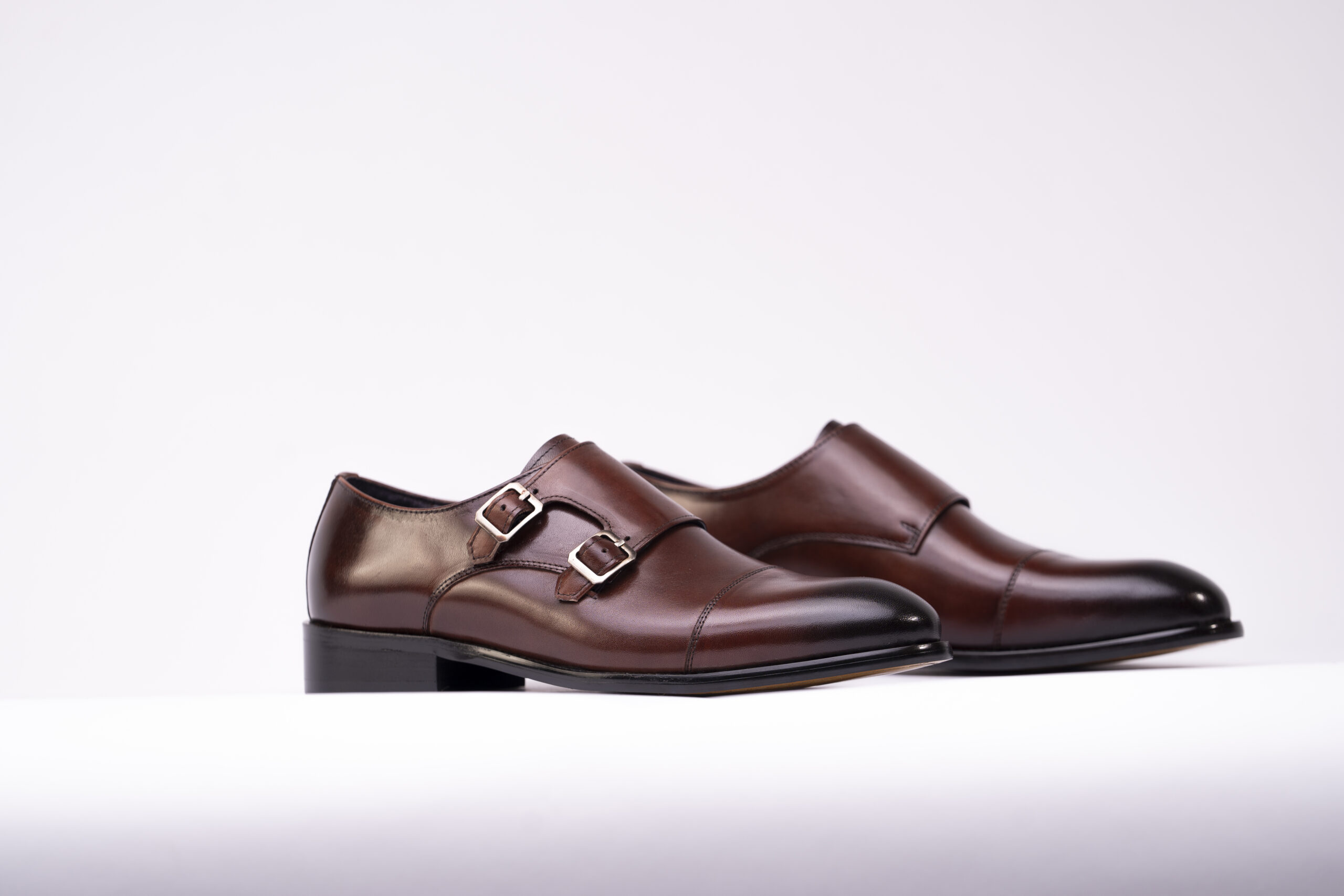 Double Monk Strap - French Brown - Image 3