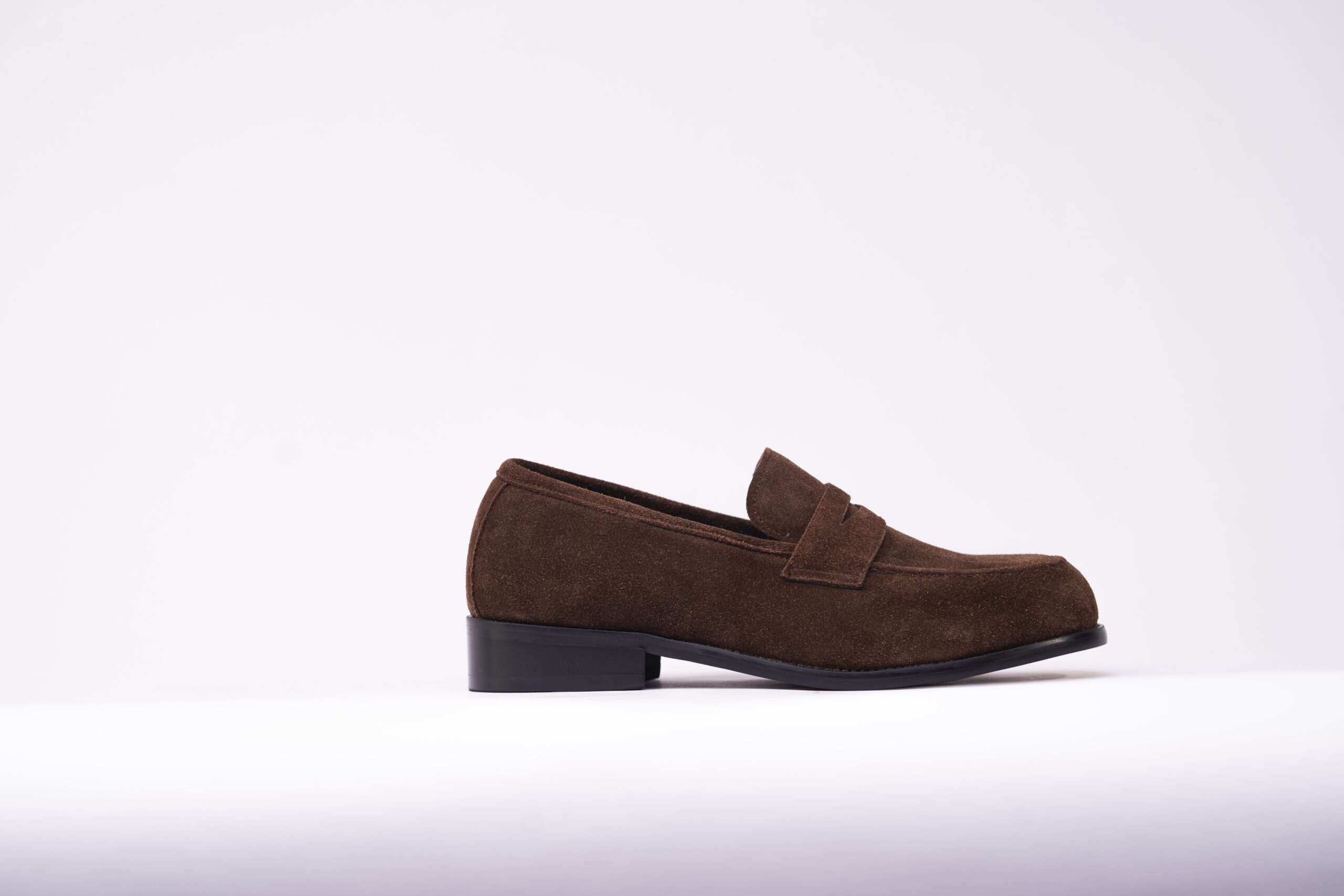 Penny Loafer - Brown Suede